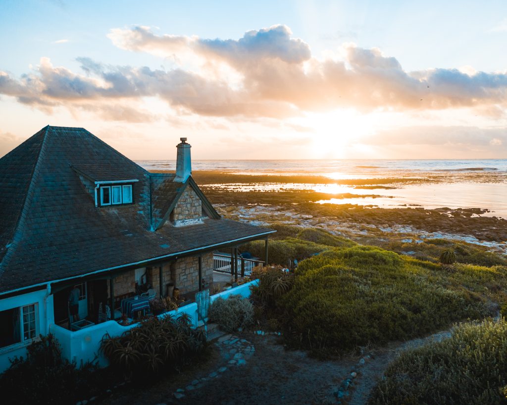 waterfront beach house